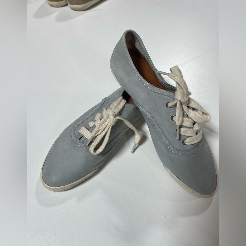 Frye leather lace low sneakers